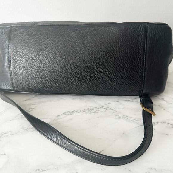 Tory Burch Pebbled Leather Frances Satchel - Picture 7 of 15